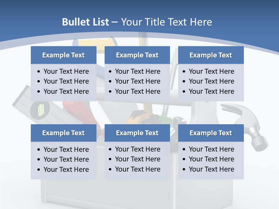 Hammer Industry Wrench PowerPoint Template