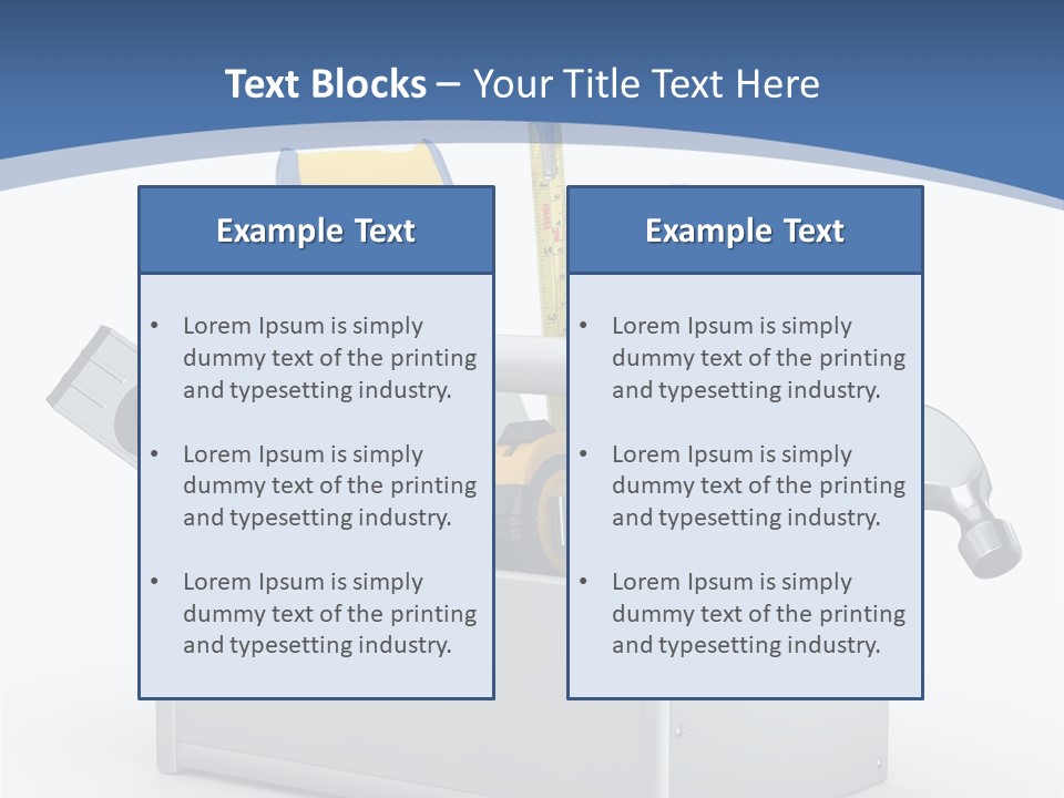 Hammer Industry Wrench PowerPoint Template