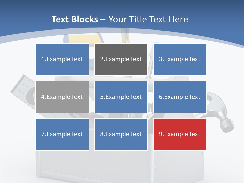 Hammer Industry Wrench PowerPoint Template