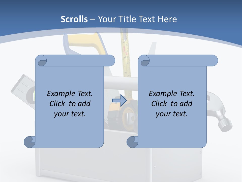 Hammer Industry Wrench PowerPoint Template