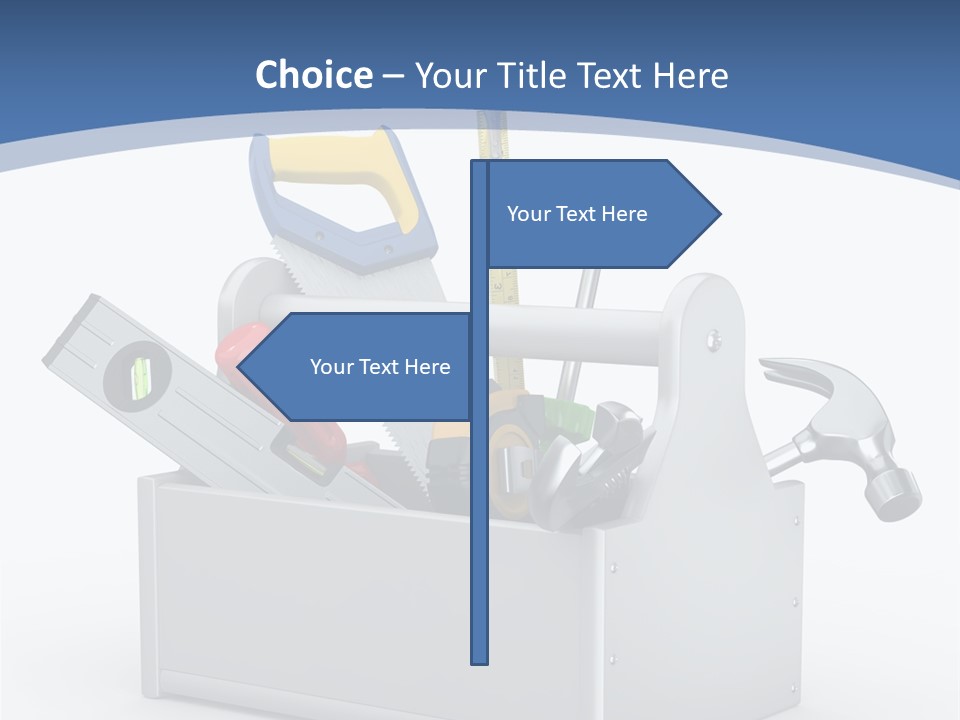 Hammer Industry Wrench PowerPoint Template