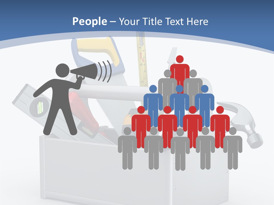 Hammer Industry Wrench PowerPoint Template