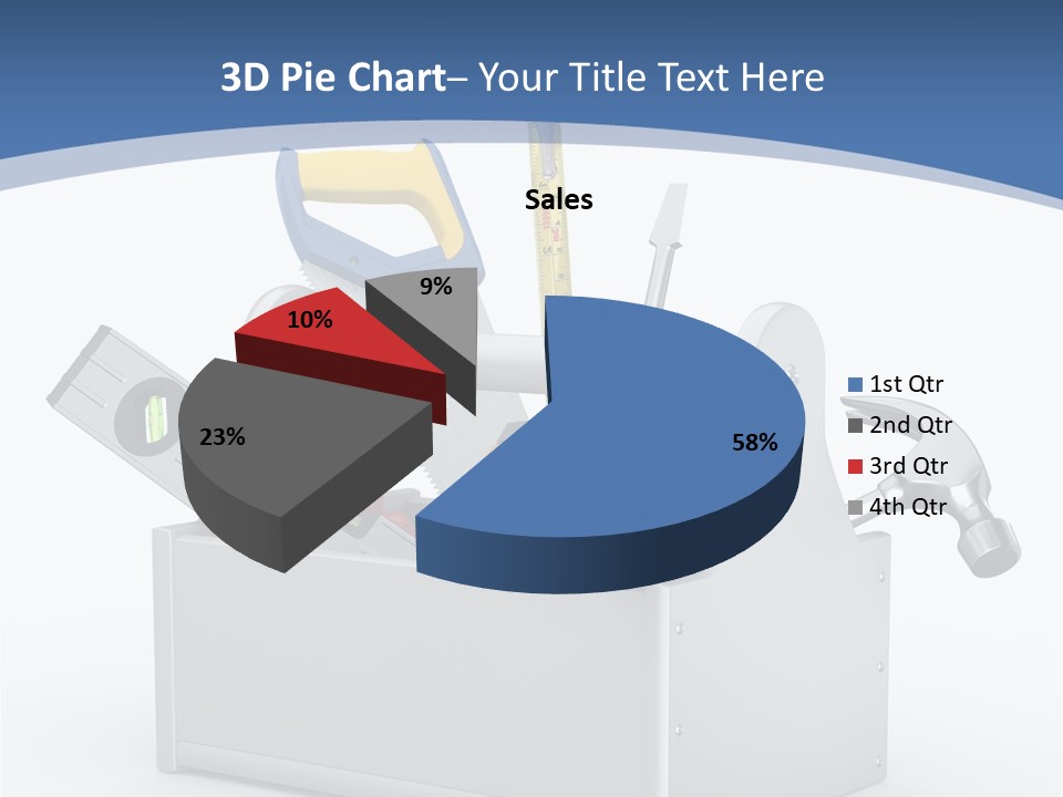 Hammer Industry Wrench PowerPoint Template