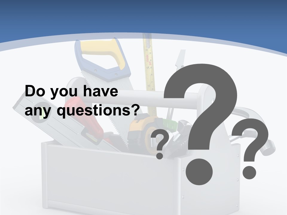 Hammer Industry Wrench PowerPoint Template