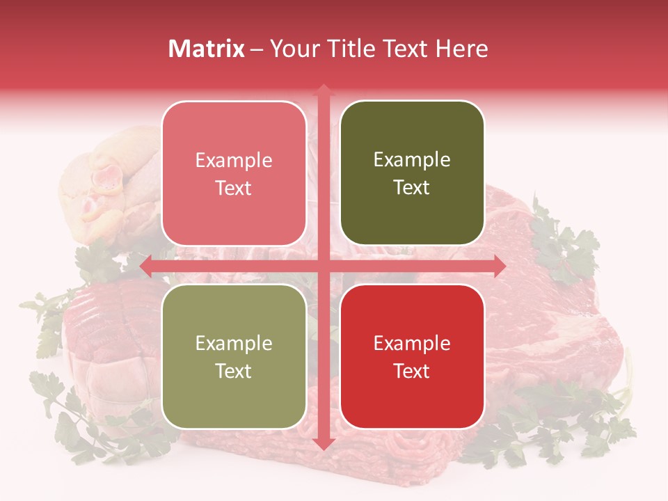 Butchery Fresh Gastronomy PowerPoint Template