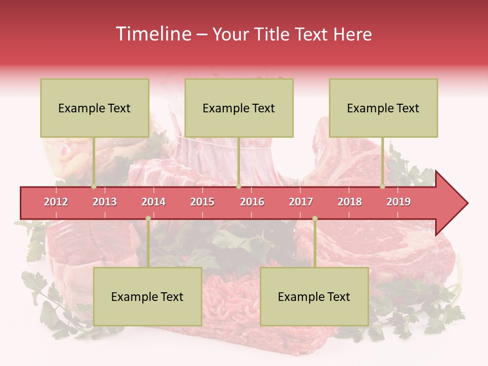 Butchery Fresh Gastronomy PowerPoint Template