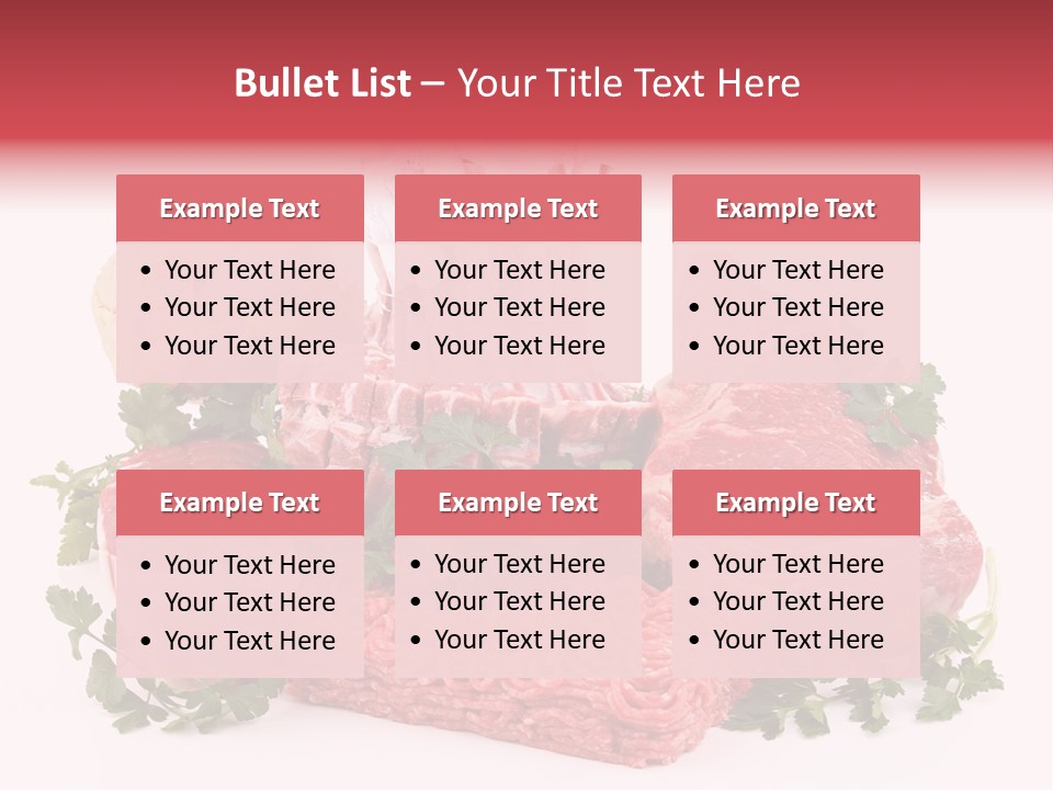 Butchery Fresh Gastronomy PowerPoint Template