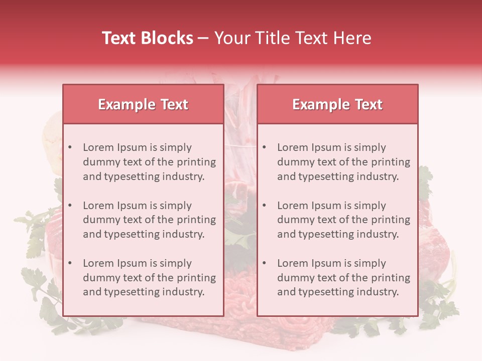 Butchery Fresh Gastronomy PowerPoint Template