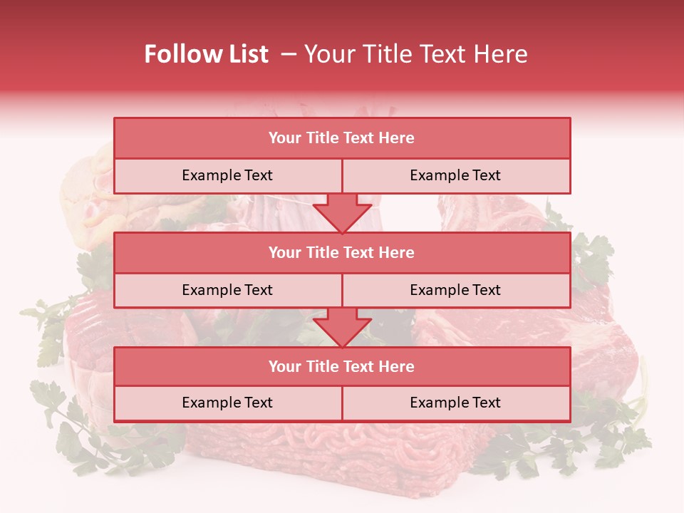 Butchery Fresh Gastronomy PowerPoint Template
