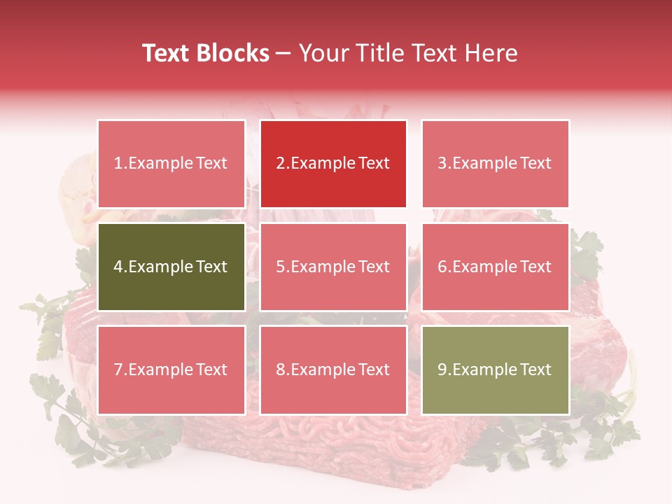 Butchery Fresh Gastronomy PowerPoint Template