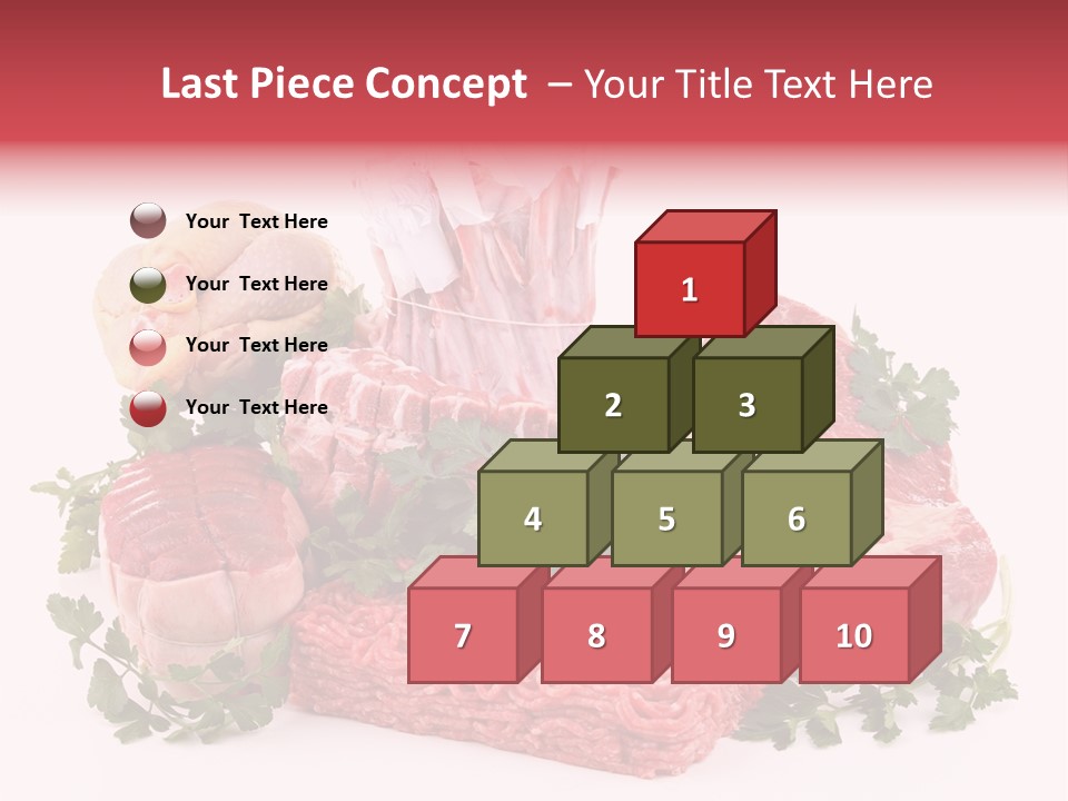Butchery Fresh Gastronomy PowerPoint Template