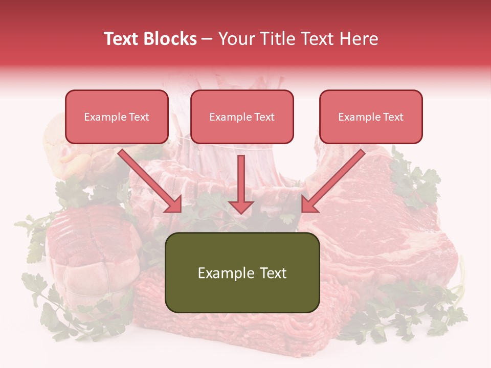 Butchery Fresh Gastronomy PowerPoint Template