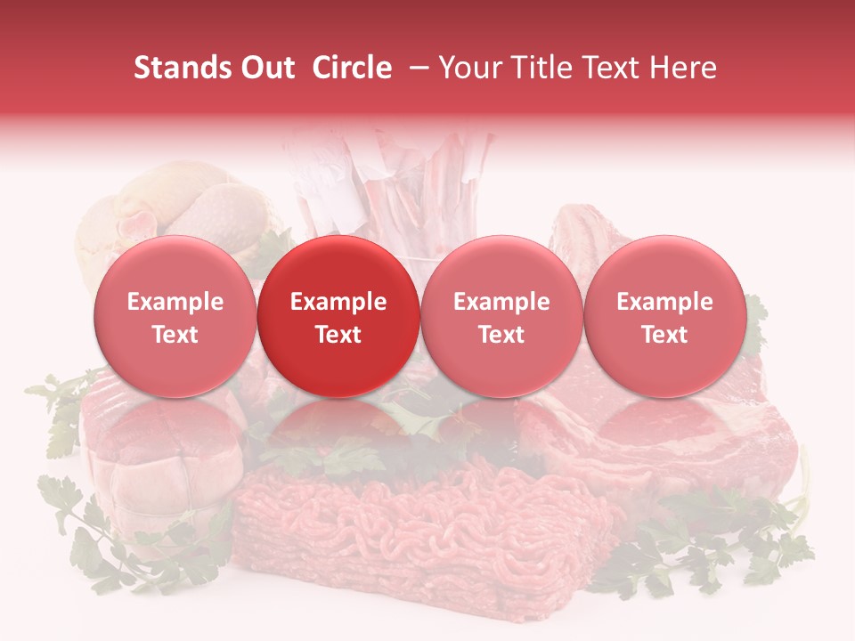 Butchery Fresh Gastronomy PowerPoint Template
