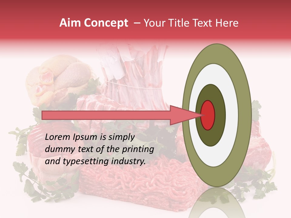Butchery Fresh Gastronomy PowerPoint Template
