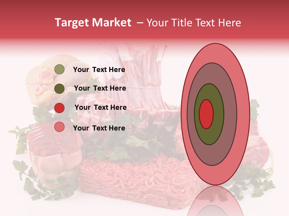 Butchery Fresh Gastronomy PowerPoint Template