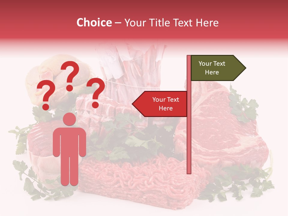 Butchery Fresh Gastronomy PowerPoint Template