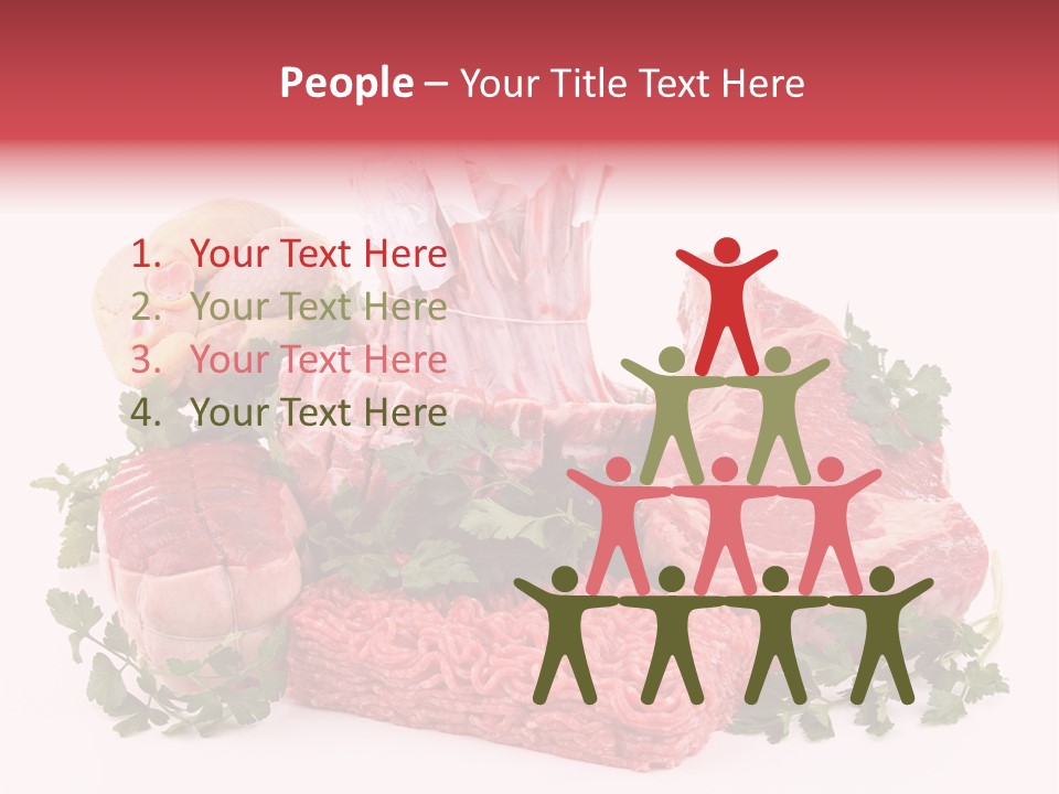 Butchery Fresh Gastronomy PowerPoint Template