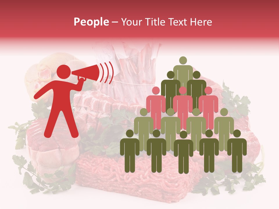 Butchery Fresh Gastronomy PowerPoint Template