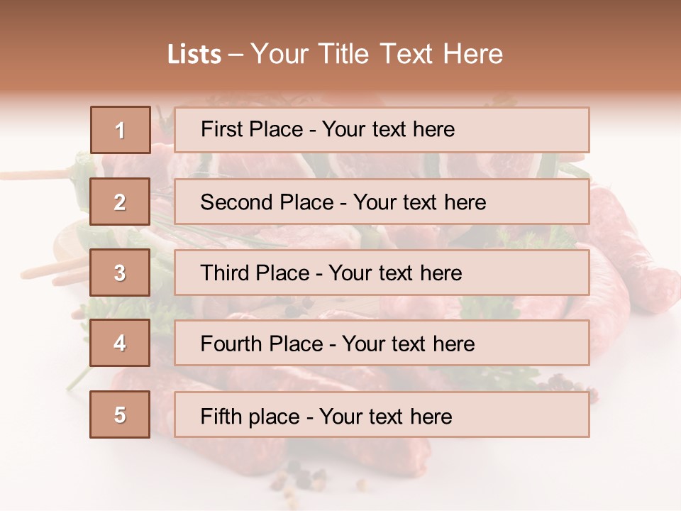 Housekeeping Cart Years Holding PowerPoint Template