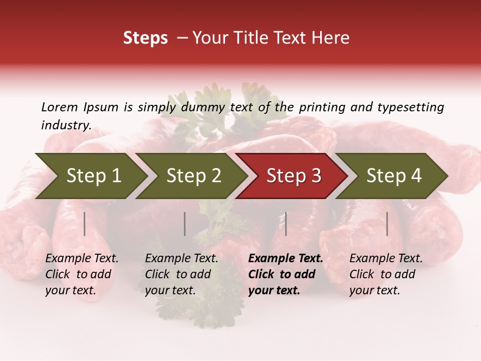 Meal Chicken Dinner PowerPoint Template