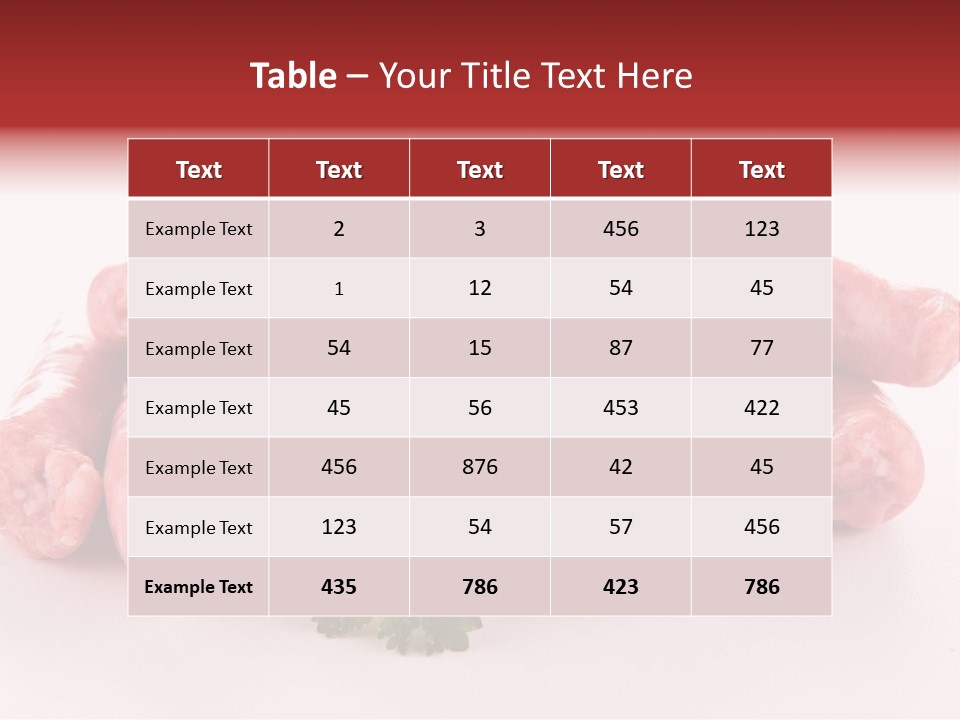 Meal Chicken Dinner PowerPoint Template