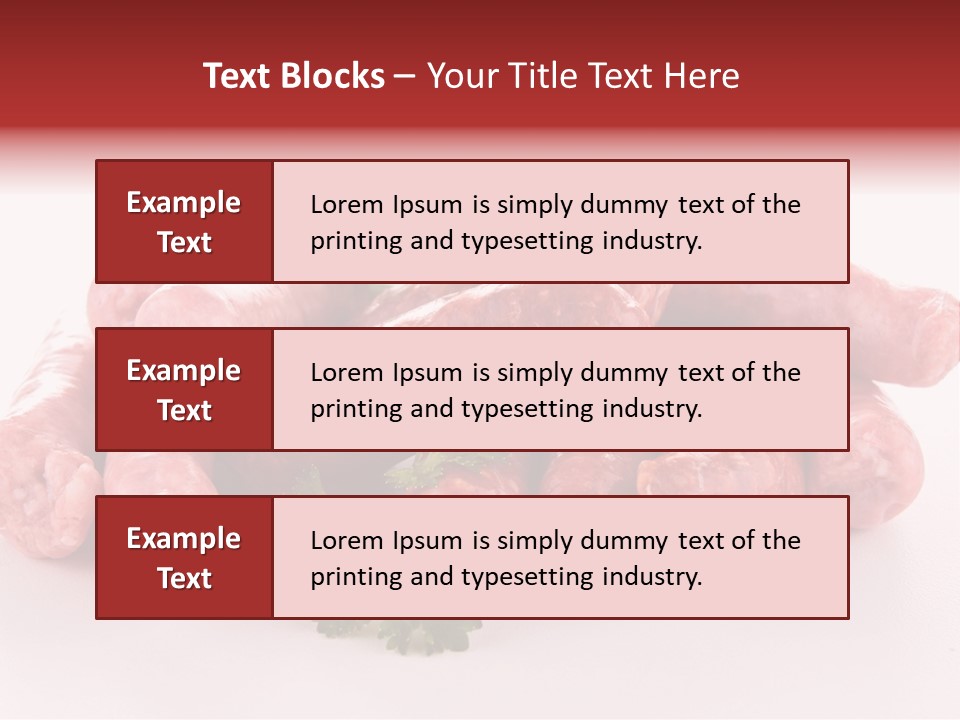 Meal Chicken Dinner PowerPoint Template