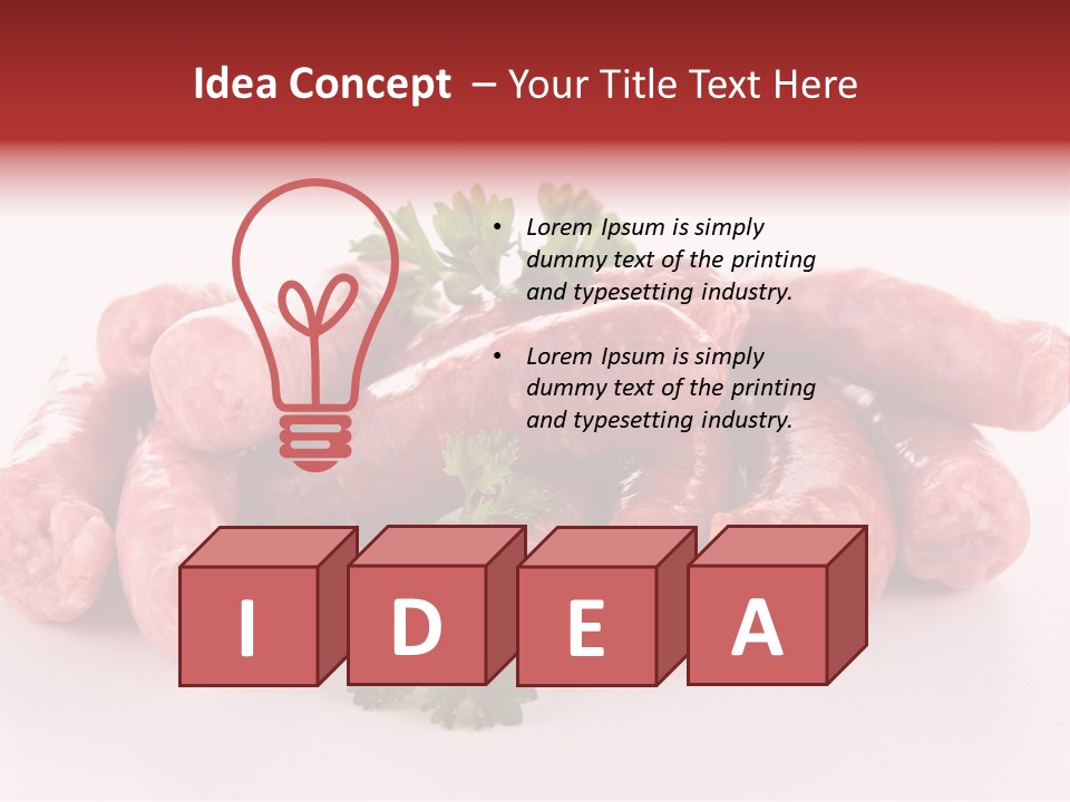 Meal Chicken Dinner PowerPoint Template