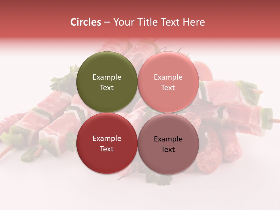 Dinner Grill Fresh PowerPoint Template