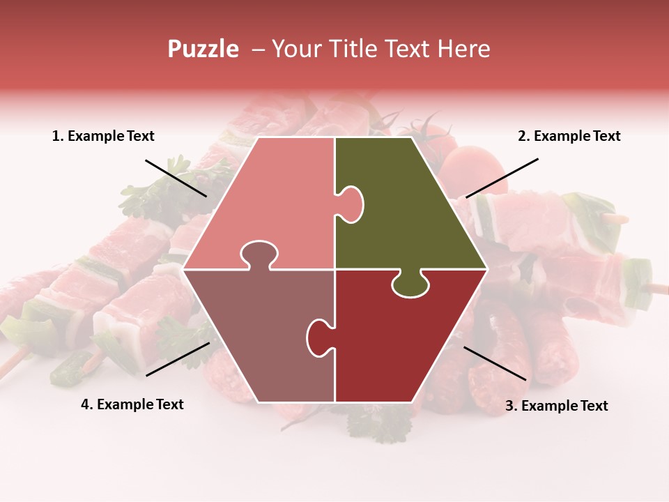 Dinner Grill Fresh PowerPoint Template