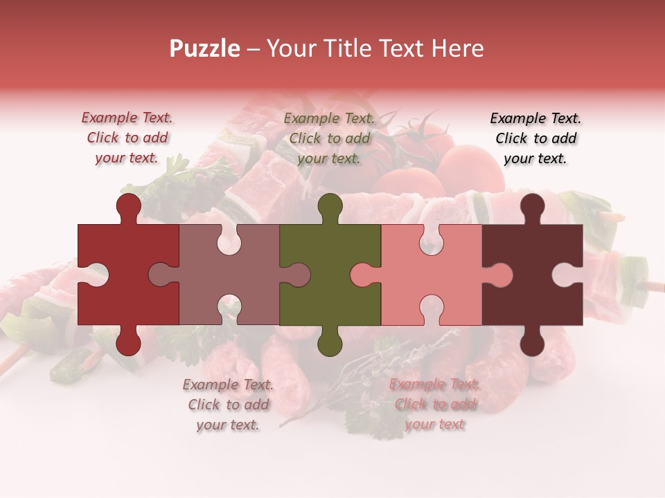 Dinner Grill Fresh PowerPoint Template