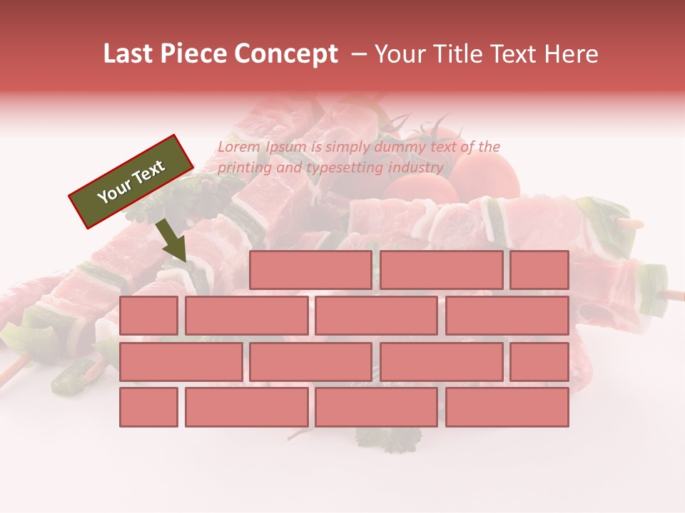 Dinner Grill Fresh PowerPoint Template