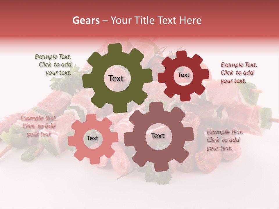 Dinner Grill Fresh PowerPoint Template