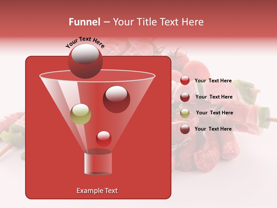 Dinner Grill Fresh PowerPoint Template