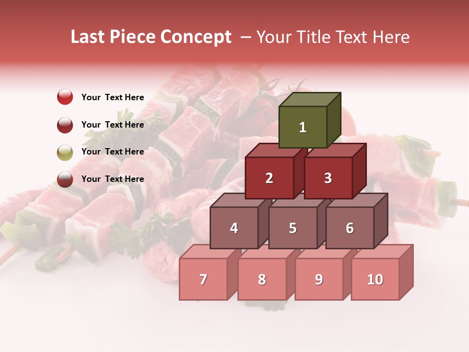 Dinner Grill Fresh PowerPoint Template