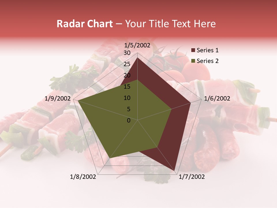Dinner Grill Fresh PowerPoint Template