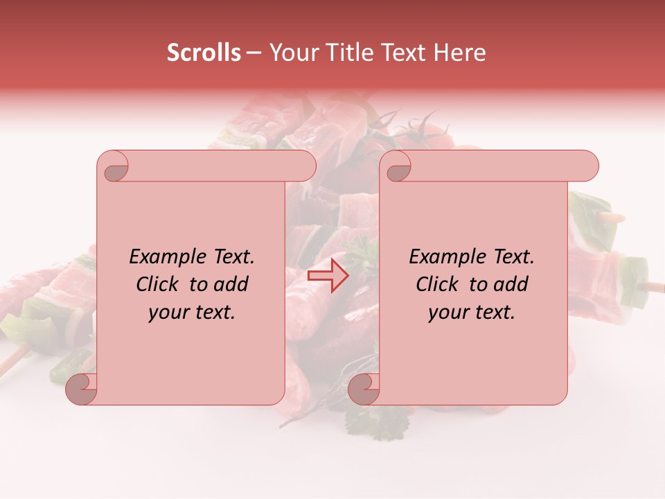 Dinner Grill Fresh PowerPoint Template
