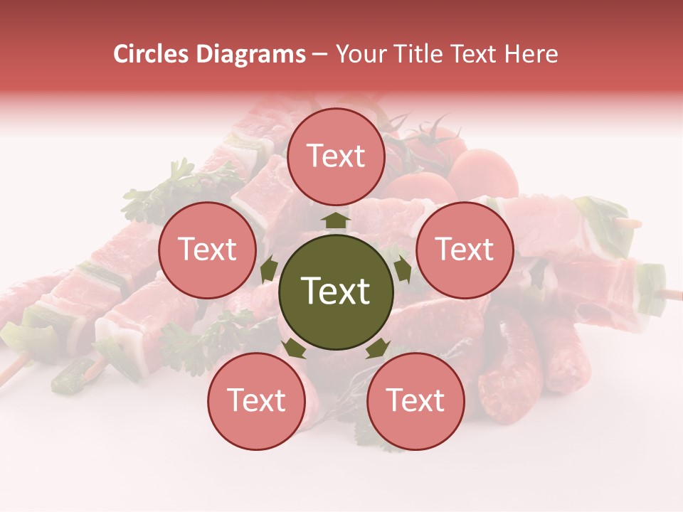 Dinner Grill Fresh PowerPoint Template