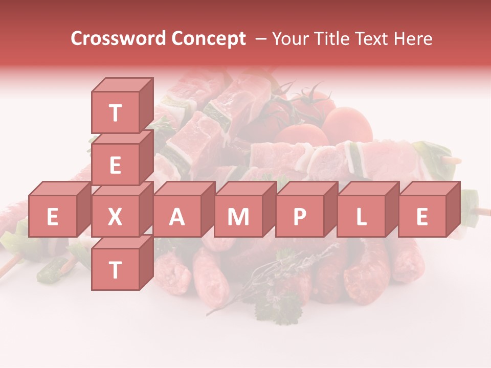 Dinner Grill Fresh PowerPoint Template