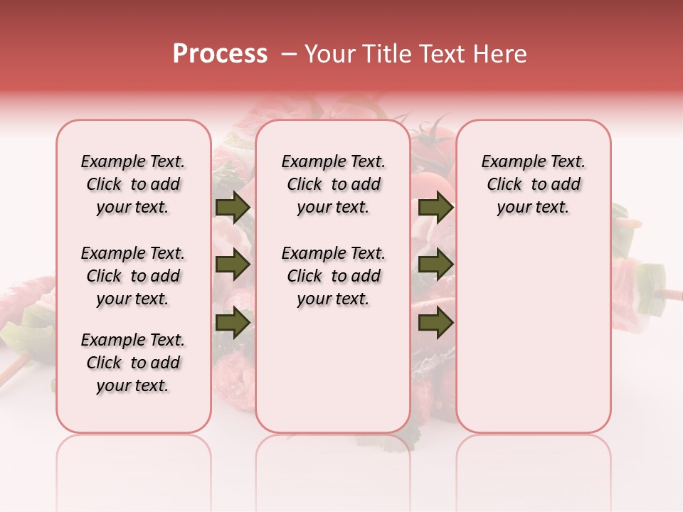 Dinner Grill Fresh PowerPoint Template