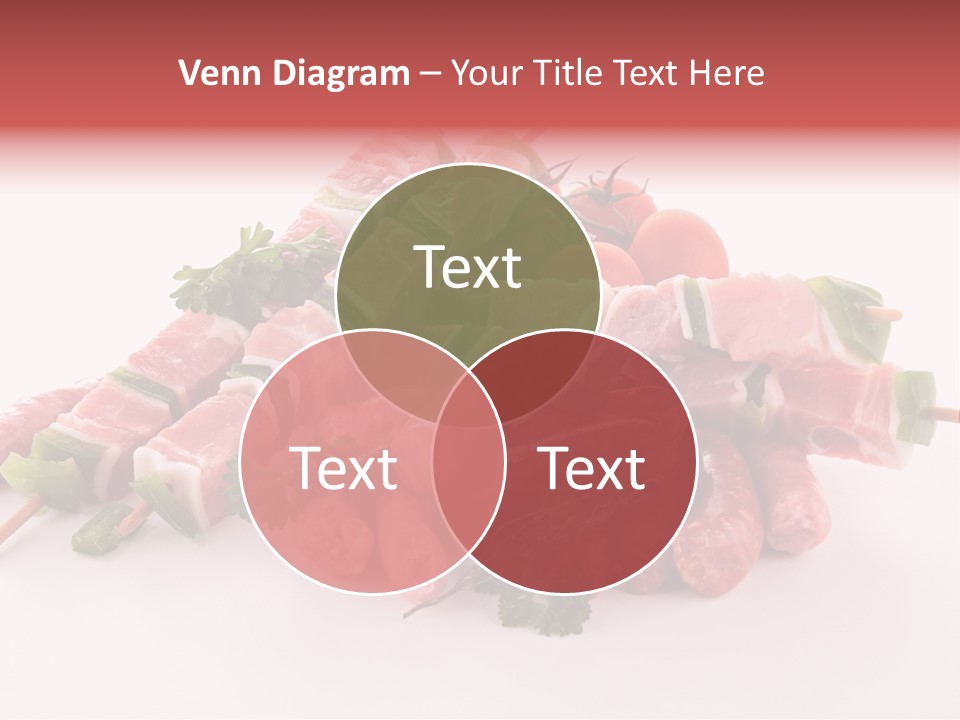 Dinner Grill Fresh PowerPoint Template