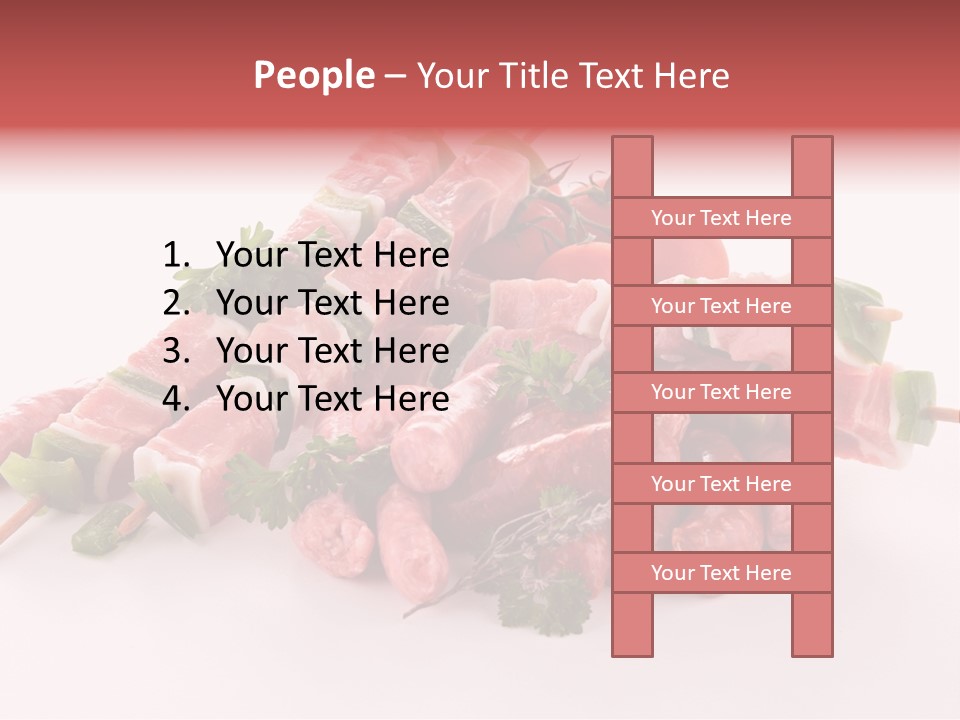 Dinner Grill Fresh PowerPoint Template