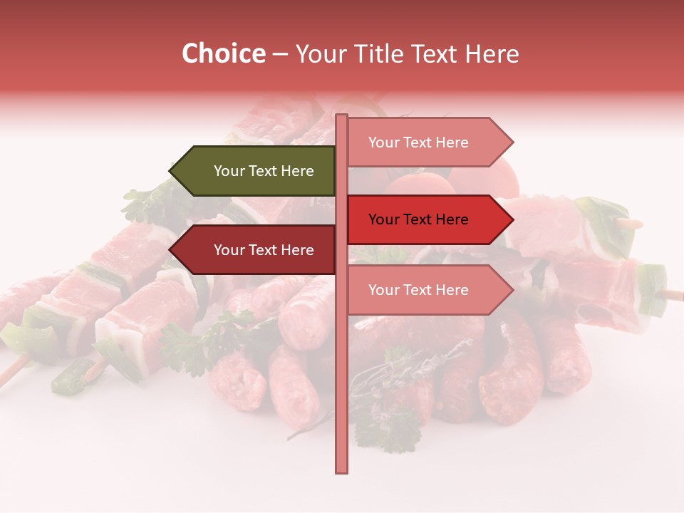 Dinner Grill Fresh PowerPoint Template