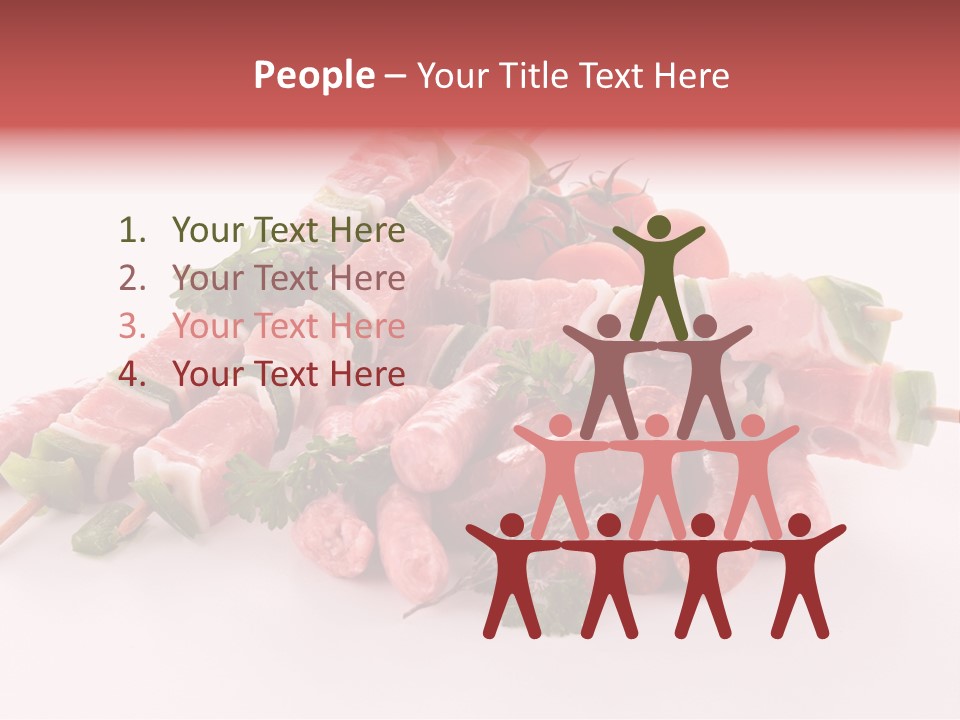 Dinner Grill Fresh PowerPoint Template