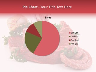 Assorted Fillet Food PowerPoint Template