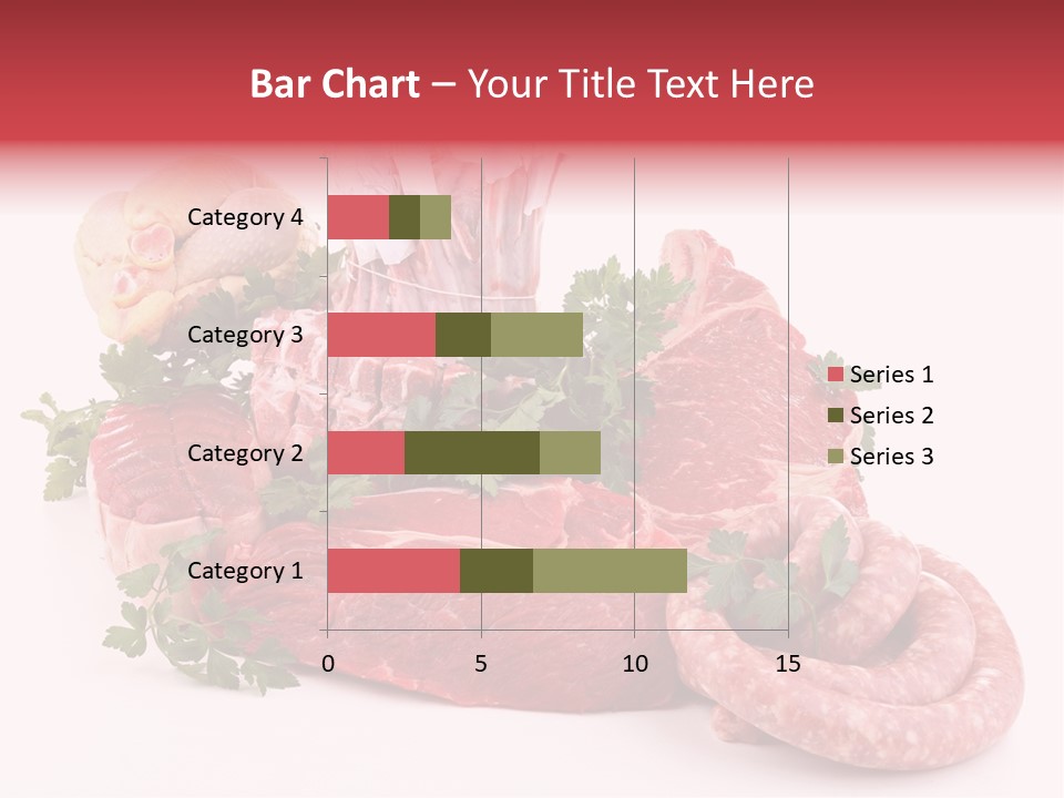 Assorted Fillet Food PowerPoint Template