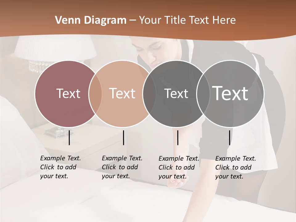 Hotel Vertical Hotel Room PowerPoint Template