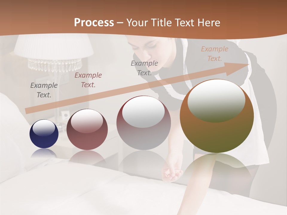 Hotel Vertical Hotel Room PowerPoint Template