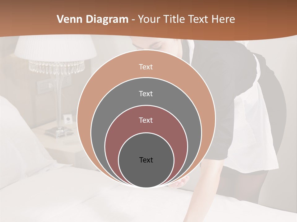 Hotel Vertical Hotel Room PowerPoint Template