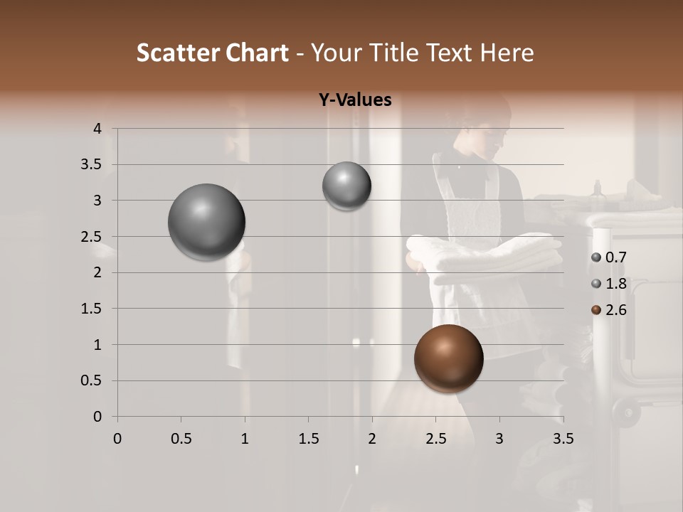 Bed Bedroom Corridor PowerPoint Template