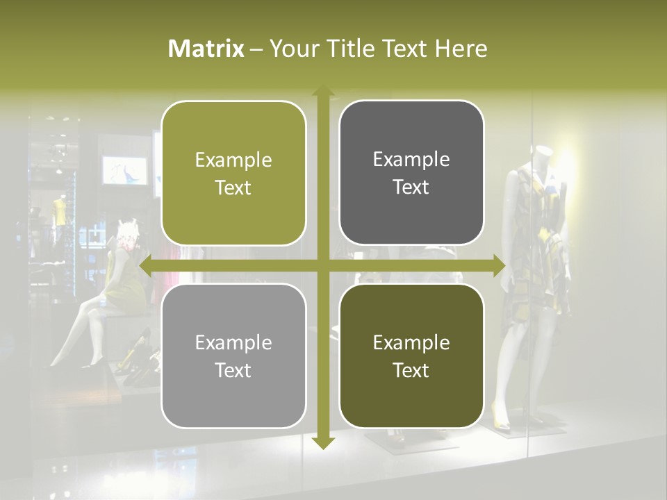 Purse Money Shoes PowerPoint Template